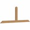 Ekena Millwork Portland Timber Gable Bracket, Western Red Cedar, 108"W x 40"H x 3 1/2"D x 5 1/2"F, 9/12 Pitch GBW108X40X0406POR00SWR - alternate 3